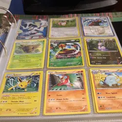 Pokemon TCG 9 Card Lot – Shedinja, Jolteon, Hawlucha, Quagsire, Goomy - Image 3