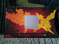 Pokemon Team Rocket Promo cards Moltres EX Ultra Premium Collection Box Opened - Image 2