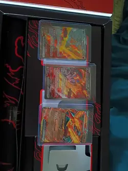 Pokemon Team Rocket Promo cards Moltres EX Ultra Premium Collection Box Opened - Image 5