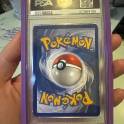 Pokemon WOTC Jungle Mr. Mime #6 - No Symbol Error - PSA 8 low pop vintage - Image 2