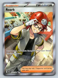 Roark Ultra Rare SV04: Paradox Rift 242/182 NM - Pokemon TCG - Image 1