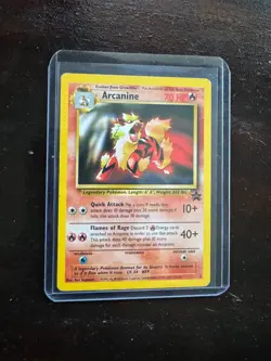 Pokemon TCG Arcanine Wizards Black Star Promos 6 Regular Promo - Image 1