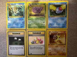 Pokemon Fossil 1st Edition Bundle Mint - Image 1