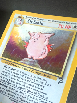 Pokemon TCG: Clefable 5/130 Base Set 2 WoTC Holo Rare - Image 4