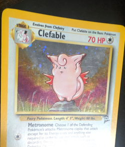 Pokemon TCG: Clefable 5/130 Base Set 2 WoTC Holo Rare - Image 5