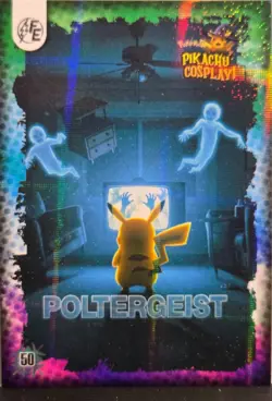 Poltergeist (Pikachu) #50 - Galaxy Holo - Electric Pikachu Cosplay - Pokemon - Image 1