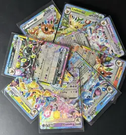Pokemon TCG 8 Card EX Tera Eveelution Set Prismatic Evolutions Double Rares Nm/m - Image 1