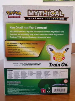 Pokemon 2016 XY Generations Celebi Mythical Pin Collection Box 20th Anniversary - Image 2