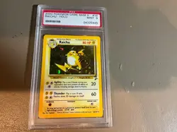 2000 Pokemon Game Base II Raichu Holo 16/130 — PSA 9 - Image 1
