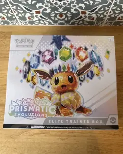 Pokemon TCG Scarlet Violet Prismatic Evolutions Elite Trainer Box ETB New Sealed - Image 1