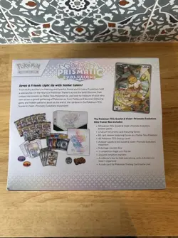 Pokemon TCG Scarlet Violet Prismatic Evolutions Elite Trainer Box ETB New Sealed - Image 2