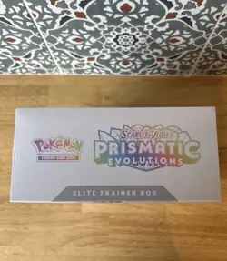 Pokemon TCG Scarlet Violet Prismatic Evolutions Elite Trainer Box ETB New Sealed - Image 3