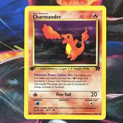 Pokemon - Dark Charizard Team Rocket 1st Edition #21/82 NM - Image 1