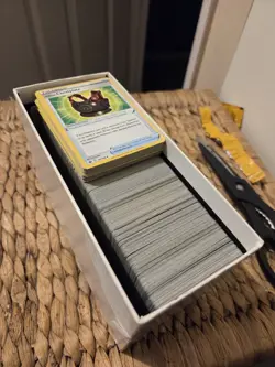 Etb Box Filled With Pokemon Bulk Cards - TRAINERS ONLY - All Sword And Shield - Image 1