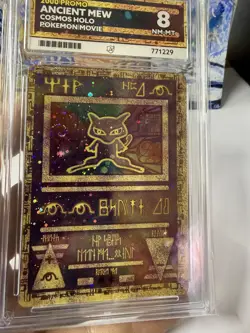 Ancient Mew 2000 ACE 8 - Pokemon Movie Promo SWIRL 🌀 - Image 3