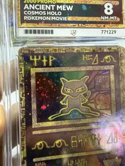 Ancient Mew 2000 ACE 8 - Pokemon Movie Promo SWIRL 🌀 - Image 4