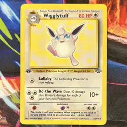 Pokemon - Wigglytuff #32 Jungle Rare 1st Edition LP - Image 1