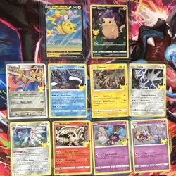 Pokemon Celebrations 11 Card Lot. All pack fresh NM - Image 1
