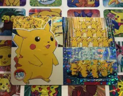 Pokemon Charizard Vintage Pocket Monsters Vending HOLO Prism Sticker 99 Nintendo - Image 3