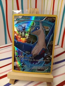 Pokemon TCG Latios Full Art Promo XY79 XY Holo Basic Dragon English Card - Image 1