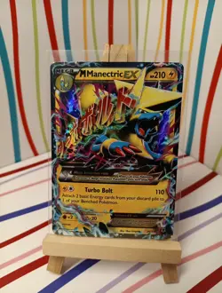 Pokemon M Manectric EX 24/119 XY-Phantom Forces Ultra Rare Holo 210 HP Card LP - Image 1