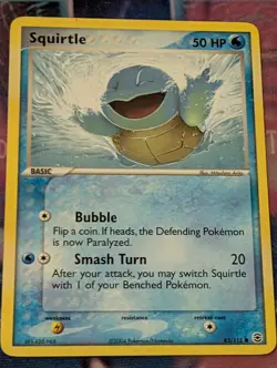 Squirtle 83/112 FireRed LeafGreen LP Pokemon - Image 1