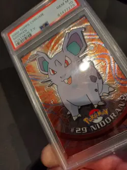PSA 10 Chrome Nidoran #29 2000 Topps Pokemon - Image 2