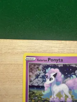 GALARIAN PONYTA - SWSH013 Black Star Promo Cosmos Holo - Pokemon TCG - Image 3