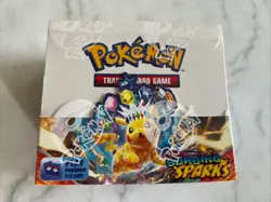 *SEALED Pokemon TCG Scarlet & Violet Surging Sparks Booster Display Box 36 Packs - Image 1