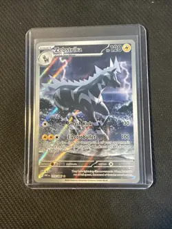 Pokemon TCG Holo IR Zebstrika 115/086 SV: White Flare English NM / MINT - Image 1