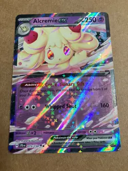 2025 Pokemon Alcremie EX Full Art Holo 75/159 NM - Image 1