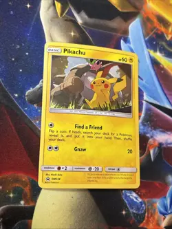 Pikachu SM234 Holo Black Star Promo Pokemon TCG Sun & Moon Card - Image 1
