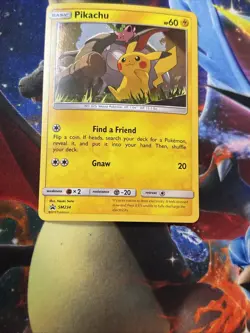 Pikachu SM234 Holo Black Star Promo Pokemon TCG Sun & Moon Card - Image 2