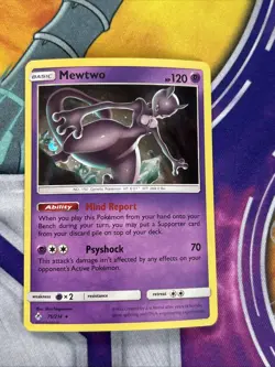 Pokemon - Mewtwo - 75/214 - Unbroken Bonds - Costco Exclusive Promo Holo NM - Image 1