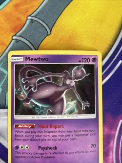 Pokemon - Mewtwo - 75/214 - Unbroken Bonds - Costco Exclusive Promo Holo NM - Image 2