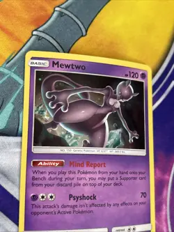 Pokemon - Mewtwo - 75/214 - Unbroken Bonds - Costco Exclusive Promo Holo NM - Image 4