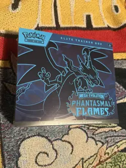 Phantasmal Flames - Pokemon Elite Trainer Box (ETB) - New, Sealed & In-Hand 🔥 - Image 1