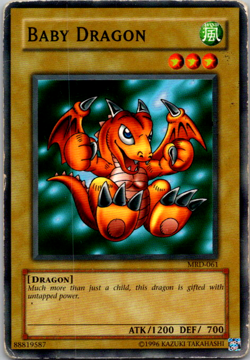 Baby Dragon MRD-061 Yugioh 25th Anniversary Common Metal Raiders - Image 1