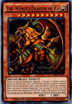 LDK2-ENS03 The Winged Dragon of Ra - LD2 Limited Edition II Ultra Rare NM/LP - Image 1