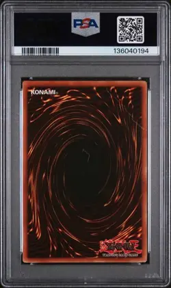 Yu-Gi-Oh! LOB-070 Red-Eyes Black Dragon PSA 3 | Legend of Blue Eyes | 2002 - Image 2