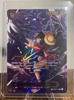 Monkey D Luffy SP OP09-119 [SP OP13] Carrying on His Will One Piece English - Image 2