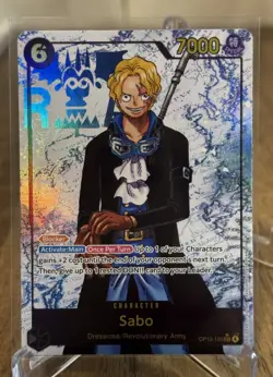 One Piece TCG Sabo SEC Alternate Alt Art (Parallel) OP13-120 - NM - English - Image 1
