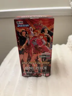 Bandai ONE PIECE Card Game Heroines Edition EB-03 Sealed Box Japanese - Image 1