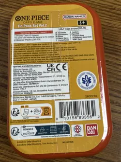 Sealed One Piece Card Game Mini Tin Vol. 2 Luffy OP-13 - Image 2