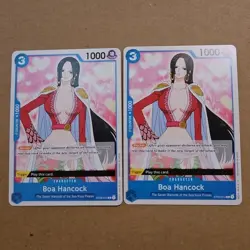 2x One Piece Premium Booster -The Best- Boa Hancock (ST03-013) Starter Deck 03 - Image 1
