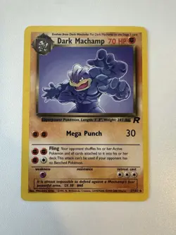 Vintage Pokemon Team Rocket Lot – Dark Dragonair Machamp Kadabra + More 9 Cards - Image 4
