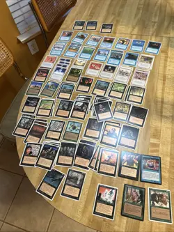 MTG Fourth Fifth Edition 93 cards LOT Magic the Gathering 1995-1997 1-Banned - Image 1