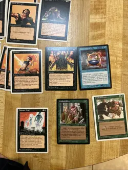 MTG Fourth Fifth Edition 93 cards LOT Magic the Gathering 1995-1997 1-Banned - Image 2