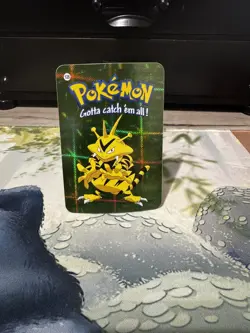 Electabuzz #125 - Vintage Vending Machine Prism Sticker 2000 - Pokemon Card - Image 1