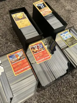 Pokemon SWSH SV Era Bulk Lot 10.5 LBS Common/Uncommon/Nonholo Rare Cards NM-M - Image 2